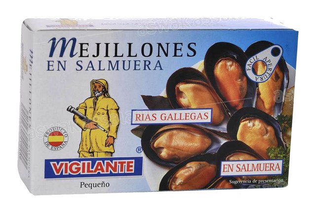 MOULES EN SAUMURE 115G VIGILANTE