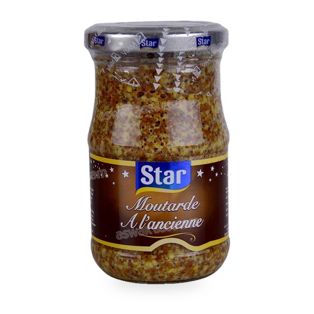 MOUTARDE A L’ANCIENNE 190G STAR