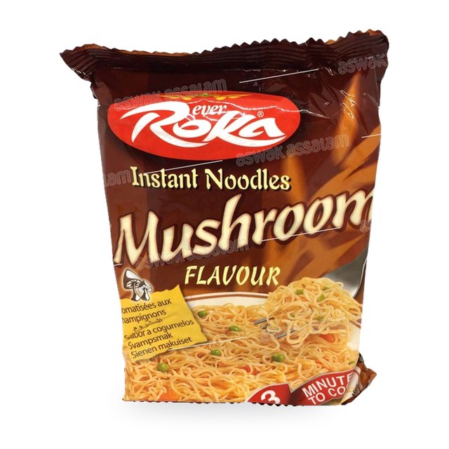 NOUILLES INSTANTANEES AUX CHAMPIGNONS 85G ROKA
