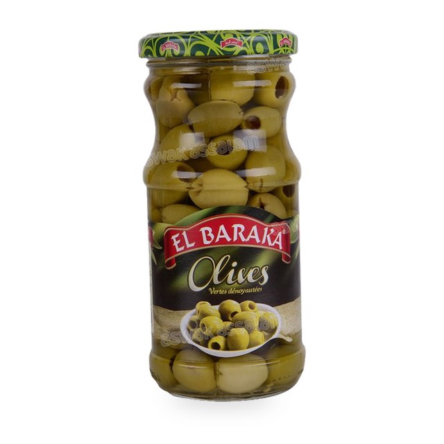 OLIVES VERTES DENOYAUTEES 37CL EL BARAKA