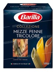 PATES MEZZE PENNE TRICOLORE 500G BARILLA