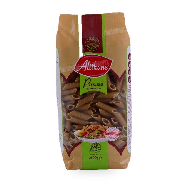 PENNE AU BLE COMPLET 500G AL ITKANE
