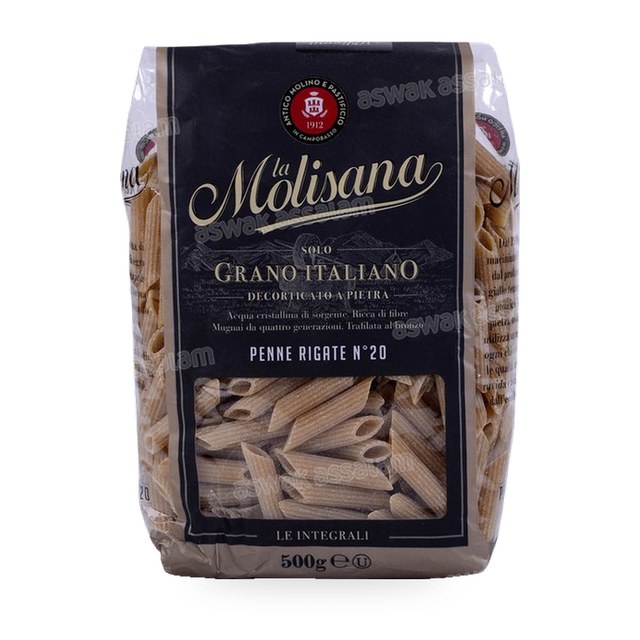 PENNE RIGATE INTEGRALE N°20 500G LA MOLISANA