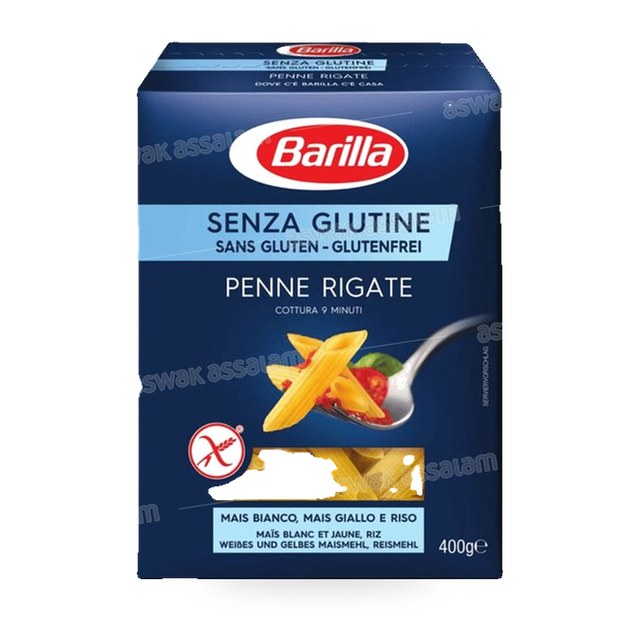 PENNE RIGATE SANS GLUTEN 400G BARILLA