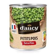 PETITS POIS EXTRA FINS 800G D’AUCY