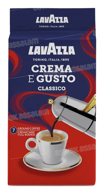 CAFE MOULU CREMA E GUSTO 250G LAVAZZA