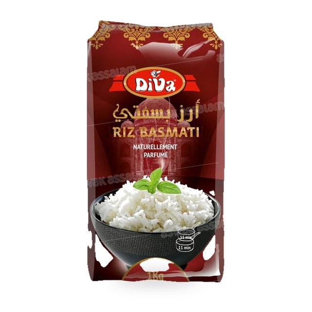 RIZ BASMATI 1KG DIVA