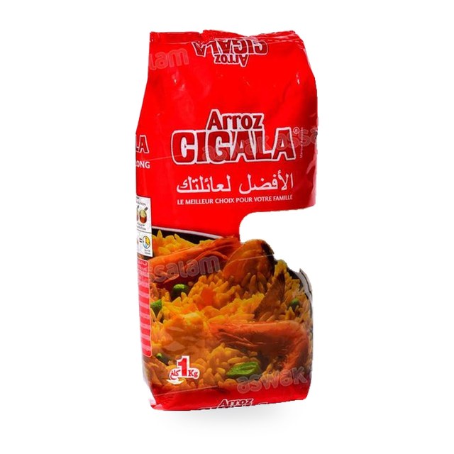 RIZ BLANC MEDIUM 1KG CIGALA