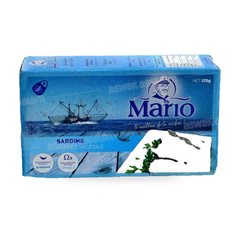 SARDINE A L’HUILE VEGETALE 125G MARIO