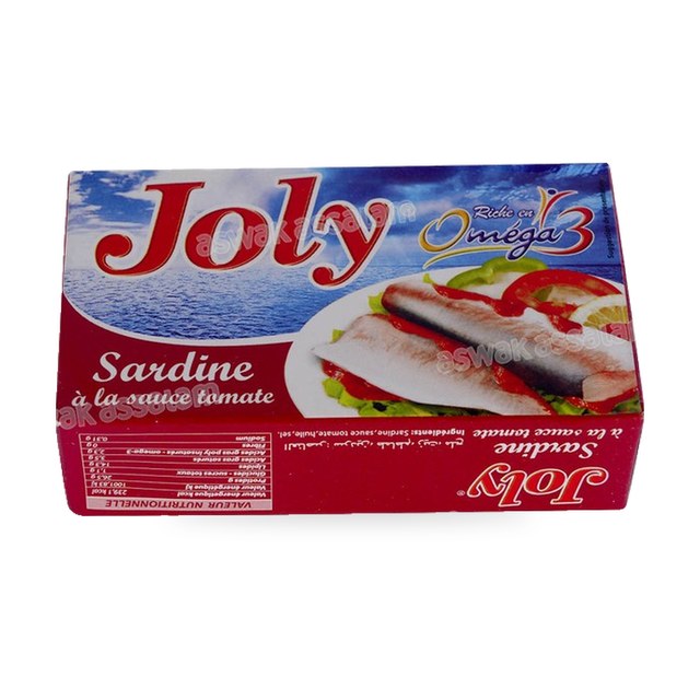 SARDINE A LA SAUCE TOMATE 125G JOLY