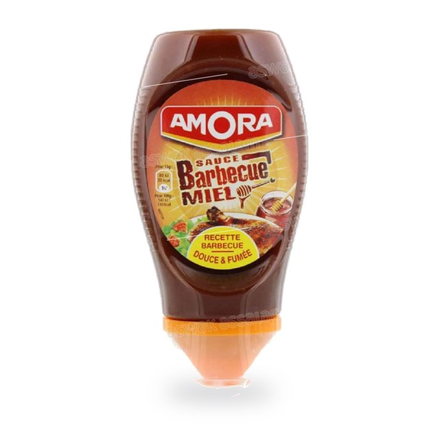 SAUCE BARBECUE MIEL 282G AMORA