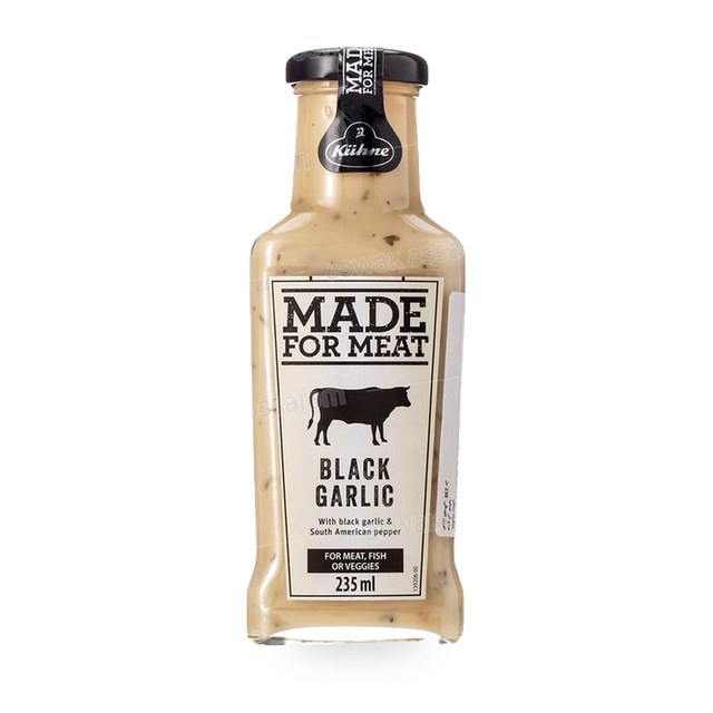 SAUCE POUR VIANDE A L’AIL NOIR 235ML KUHNE