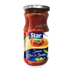 SAUCE TOMATE OLIVE ET BASILIC 37CL STAR