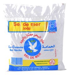 SEL DE MER IIODE 500G LA COLOMBE