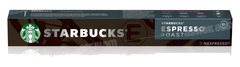 CAFE ESPRESSO ROAST INTENSITE 11 BOITE 10 CAPSULES STARBUCKS BY NESPRESSO
