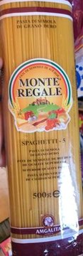 SPAGHETTI 500G MONTE REGALE