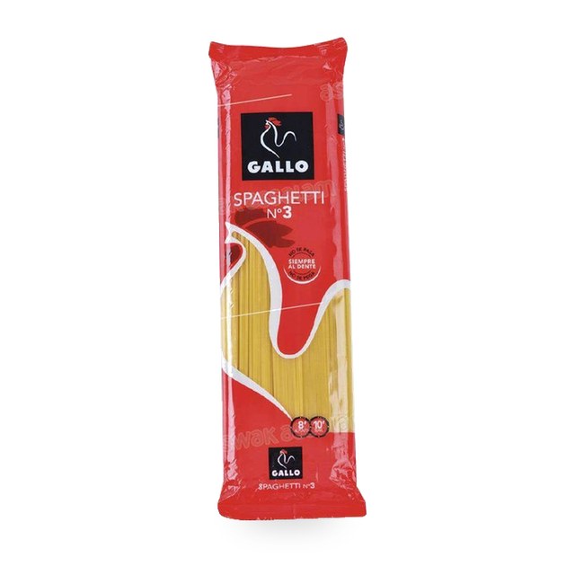 SPAGHETTI N°3 250G GALLO