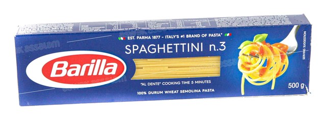 SPAGHETTI N°3 500G BARILLA