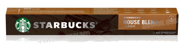 CAFE HOUSE BLEND LUNGO INTENSITE 8 BOITE 10 CAPSULES STARBUCKS BY NESPRESSO