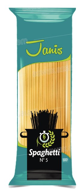 SPAGHETTI N°5 500G JANIS