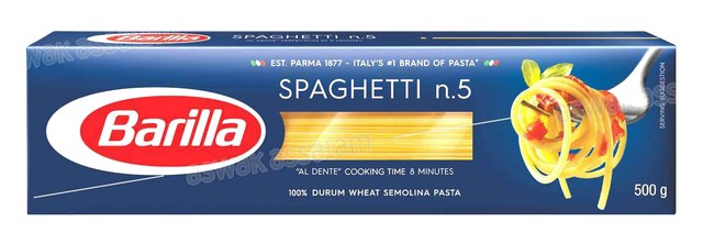 SPAGHETTI NÂ°5 500G BARILLA