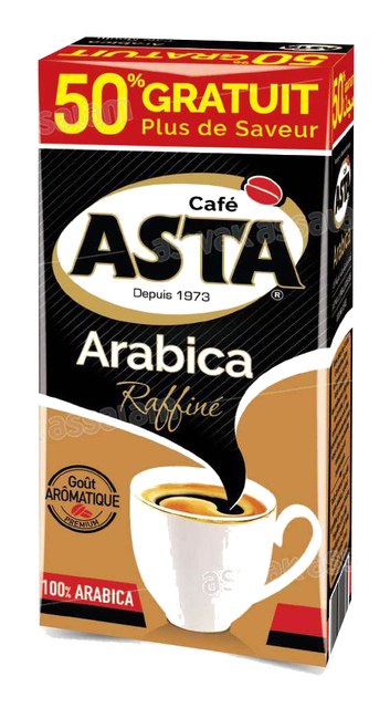 CAFE MOULU ARABICA 300G ASTA
