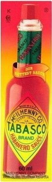 TABASCO HABANERO SAUCE 60 ML