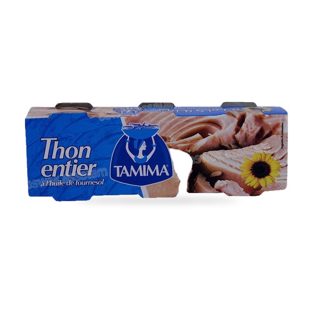 THON A L’HUILE DE TOURNESOL 3*80G TAMIMA