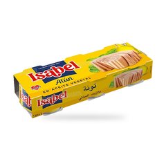 THON A L’HUILE VEGETALE 3*80G ISABEL