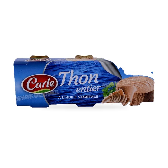 THON A L’HUILE VEGETALE 3*85G CARLE