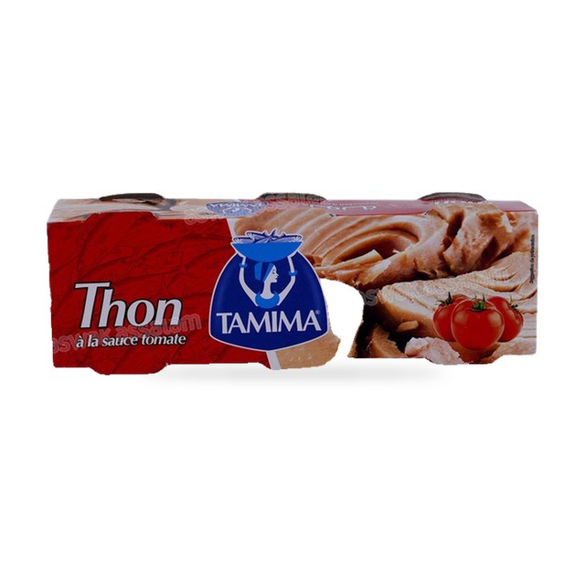 THON A LA SAUCE TOMATE 3*80G TAMIMA