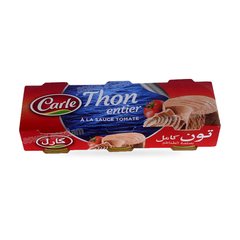 THON A LA SAUCE TOMATE 3*85G CARLE