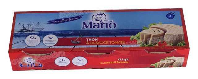 THON A LA SAUCE TOMATE 3*85G MARIO