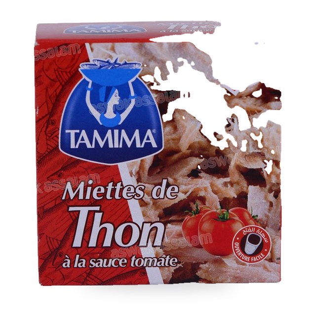 THON A LA SAUCE TOMATE 80G TAMIMA