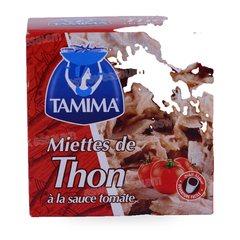 THON A LA SAUCE TOMATE 80G TAMIMA