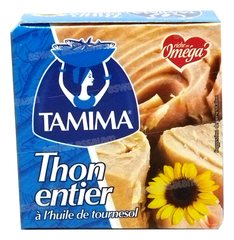 Thon Entier a L’huile de Tournesol 80 g Tamima
