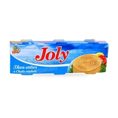 THON ENTIER A L’HUILE VEGETALE 3*85G JOLY