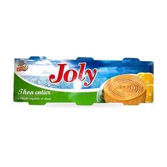 THON ENTIER A L’HUILE VEGETALE ET CTRON 3*85 JOLY
