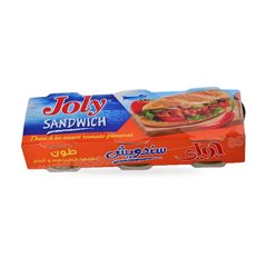 THON SANDWICH A LA SAUCE TOMATE PIMENTEE 3*80G JOLY