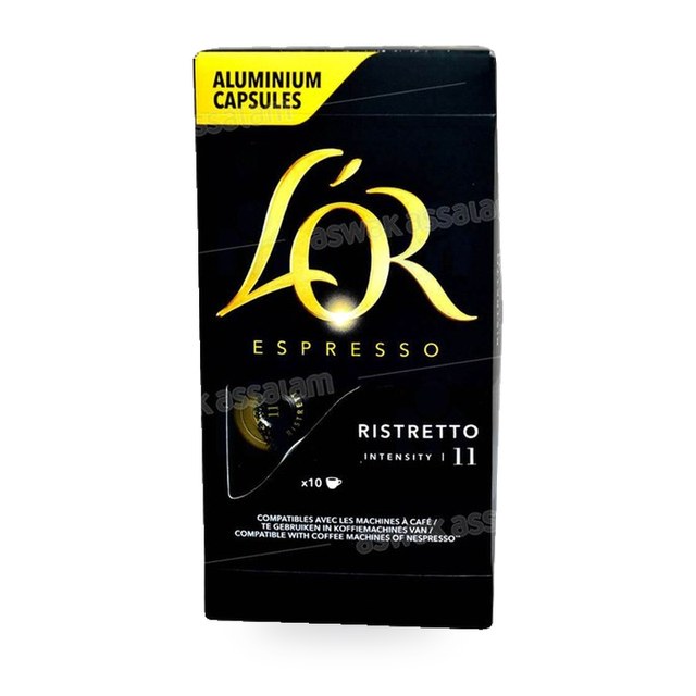 CAFE 10 CAPSULES N°11 RISTRETO L’OR