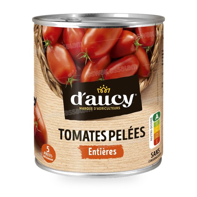 TOMATES ENTIERES PELEES 383G D’AUCY