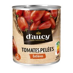 TOMATES ENTIERES PELEES 383G D’AUCY