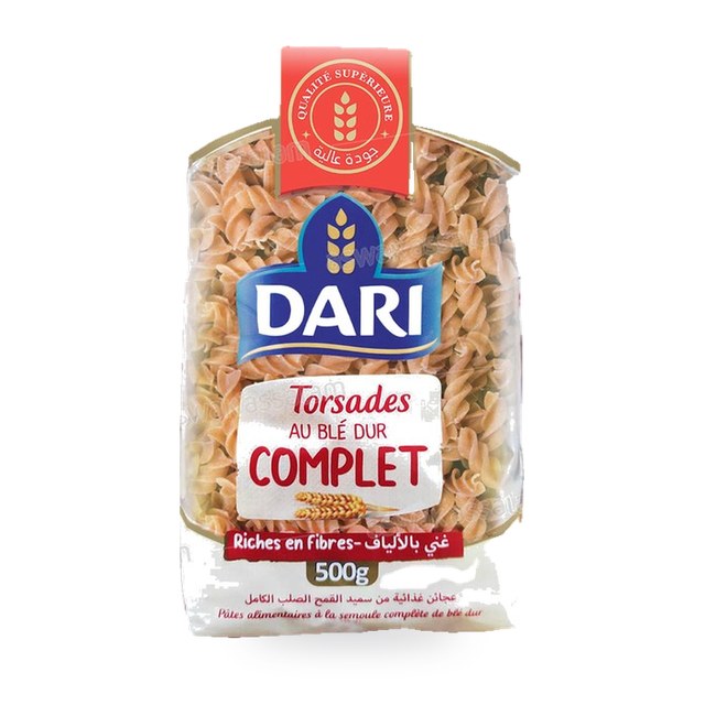 TORSADE AU BLE DUR COMPLET 500G DARI