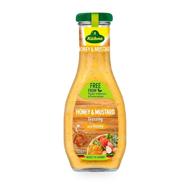 VINAIGRETTE AU MIEL ET A LA MOUTARDE 250ML KUHNE