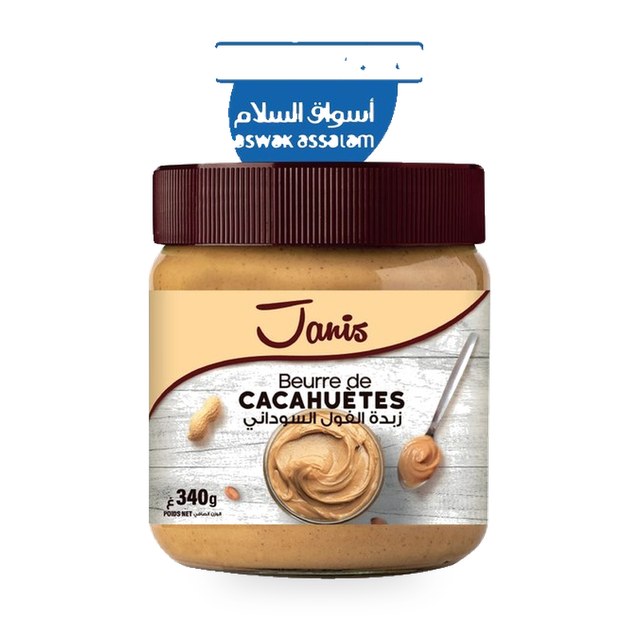 Beurre de cacahuètes 340g – JANIS