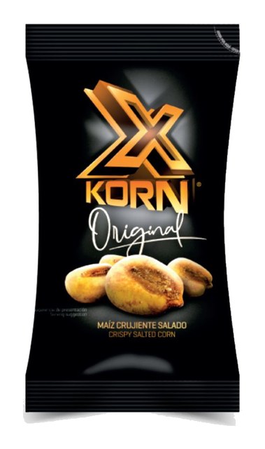Maïs grillés salés 100g Original ou barbecue – X-KORN