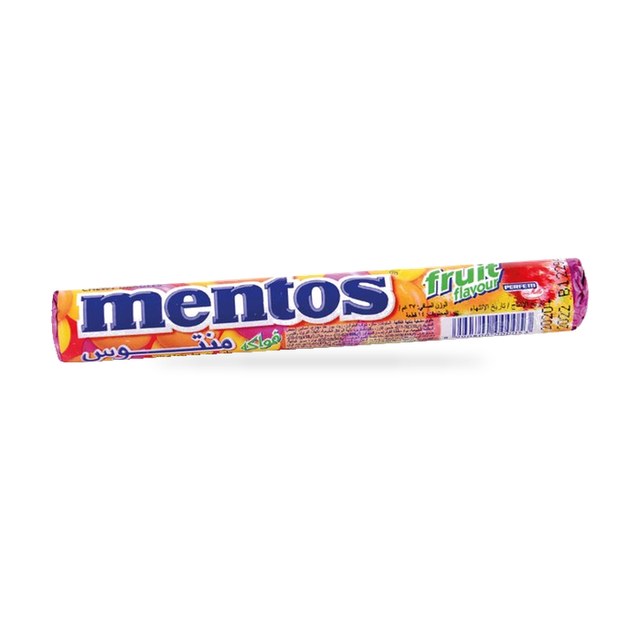 BONBONS AUX FRUITS 38G MENTOS