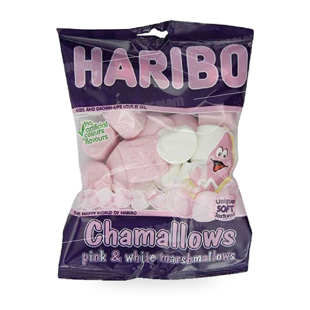 BONBONS CHAMALLOW PINK & WHITE 150G HARIBO
