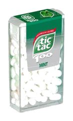 BONBONS MENTHE 16G TIC TAC