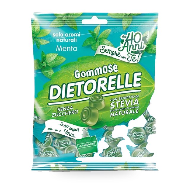 BONBONS MINT SANS SUCRE SACHET 70G DIETORELLE